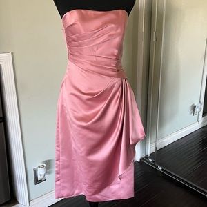 Sophia Tollie Rose Colored Bridesmaid, Bridal, Prom Dress Size 6
